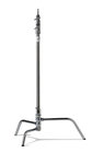 Kupo KS704312 40" Master C-Stand with Turtle Base - Silver