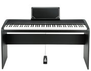 88-key Digital Piano with Weighted Hammer Action,  Stand, and Triple-Pedal Unit