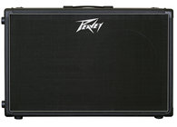 Peavey 212-6 Guitar Enclosure Speaker Cabinet with Dual 12" Greenback 25 Speakers, 50W, Black