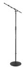 K&M 26145 17"-29" Microphone Stand with 11.8" Boom Arm and Round Base