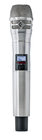 Handheld Transmitter in Brushed Nickel with KSM8 Capsule for ULX-D Wireless Systems, H50 Band (534-598 MHz)
