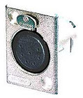 7-pin XLRF Rectangular Panel Receptacle