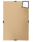 Gold/White Bounce Fabric