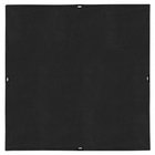 8' x 8' Solid Black Block Fabric