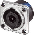 8-Pole Speakon Chassis Connector, Nickel