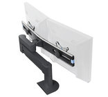 WING Dual Monitor Arm Black Monitor Arm  for Monitors 3.5 - 13.5 lb ea