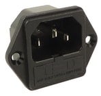 AC Socket with Fuse Holder for FS1000