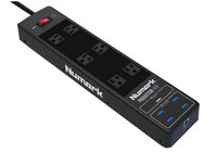 Professional Surge-Protecting Power Strip And 4-Port USB 3.0 HUB