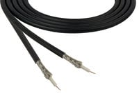 500 ft Lightweight Ultra-Miniature Coax Cable, Black