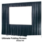 Black Velour Dress Kit for Folding Screen