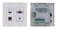 Kramer WP-20/US(W) HDMI, VGA, RS-232, ETH & Audio HDBaseT TX Active Wall Plate