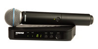 BLX Series Single-Channel Wireless Mic System with Beta 58A Handheld, H10 Band (542-572MHz)