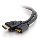 HDMI to HDMI Mini Cable with Ethernet 6 ft High Speed HDMI to HDMI Mini Bi-Direction Adapter Cable, Black