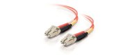 1m LC-LC 62.5/125 OM1 Duplex Multimode PVC Fiber Optic Cable 