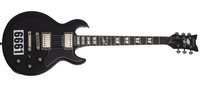 Electric Guitar with Black Burst Finish
