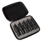 Five Quick Release Adapters For Microphone Stands And Clips, With Carrying Case