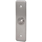 Single-Gang Door Mullion Momentary Call-In Switch with Vandal-Resistant Stainless Steel Faceplate