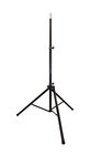 Aluminum Tripod Speaker Stand With Integrated Speaker Adapter And Extra Tall Height, Black
