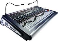 24-Channel Analog Mixer with 6 Aux Sends