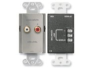 Line Input Assembly with Stainless Steel Finish