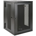 SmartRack 18 Units UPS Depth Wall Mount Enclosed Rack Cabinet