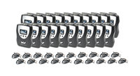 Assistive FM Listening System - 20 Receivers, 20 Earphones