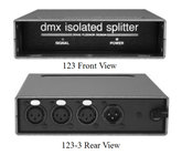 DMX Isolation Amp & Splitter with a 208-240 Volt Option