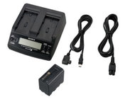 Power Supply & Fast Dual Charger for HDV and NXCAM Camcorders