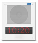 8" In-Wall/In-Ceiling, PoE+ Indoor IP Loudspeaker System With LED Display