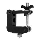 2" Square Half Coupler, Black Anodized