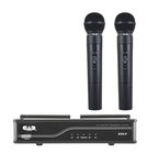 VHF Wireless Dual Cardioid Dynamic Handheld Mic System with J Frequency Band