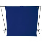 9' x 10' Chroma-Key Blue Screen Backdrop (2.7 m x 3 m)