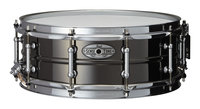 14"x5" Snare Drum, Beaded Black/Brass