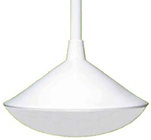 Pendant Speaker 6.5 inch 25V/70V/100V ,White, Sold In Pairs