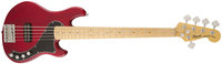 Deluxe Dimension Bass V [DISPLAY MODEL] Crimson Red Transparent 5-String Electric Bass