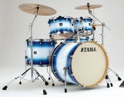 7-Piece Superstar Classic Shell Pack with 22" Bass Drum, Jet Blue Burst Finish