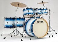 7-Piece Superstar Classic Shell Pack with 22" Bass Drum, Jet Blue Burst Finish