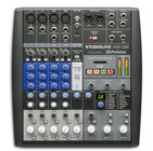 8-Channel Analog Hybrid Mixer with Effects, Recorder, USB Interface