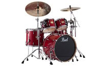 4-Piece Session Studio Classic Shell Pack, Sequoia Red Finish