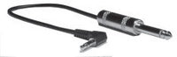 3 ft. 1/8" TRS Stereo Male to 1/4" TRS Mono Male Cable