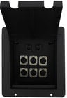 Sound Pocket with 6-XLRF and 2- Ethercon Connectors