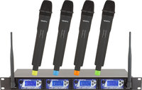 4 Channel Wireless Microphone System