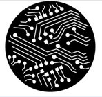 Circuitry Steel Gobo