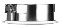 6.5" Coaxial In-Ceiling Speaker with Shallow Backcan and 70/100V or 16 Ohm Operation in White