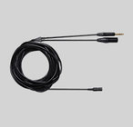 Shure BCASCA-NXLR3QI-25 25' Detachable Cable, Neutrik XLRM and 1/4" Male