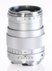 Short Telephoto Prime Camera Lens, Silver