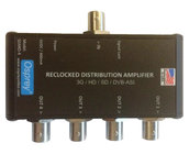 1:4 Equalized & Reclocking 3G Distribution Amplifier with DV