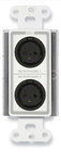 Active 2-Pair Sender Dual Microphone Preamplifier, Format-A, White