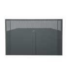 Solid Front Door for 25RU BGR Racks