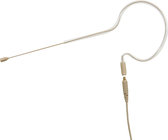 Omnidirectional Single-Ear Headset Microphone, Beige